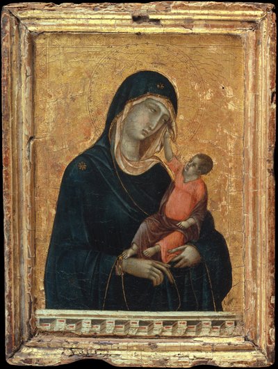 Madonna y el Niño de Duccio di Buoninsegna